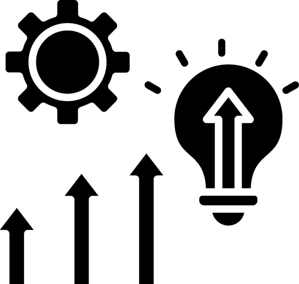Evolution Glyph Icon vector