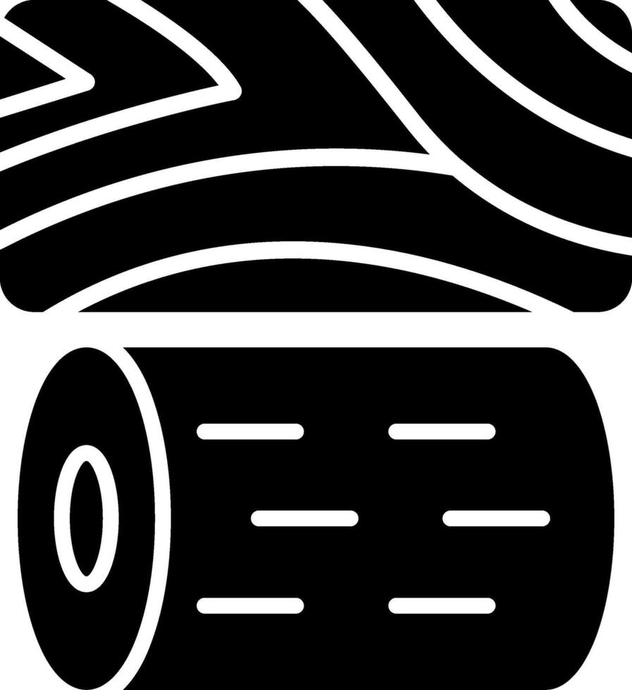 Wood Glyph Icon vector