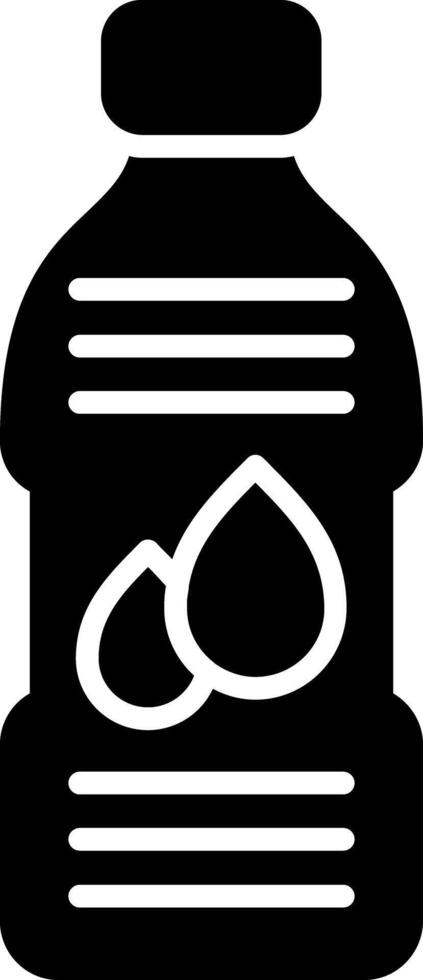 Water Glyph Icon vector
