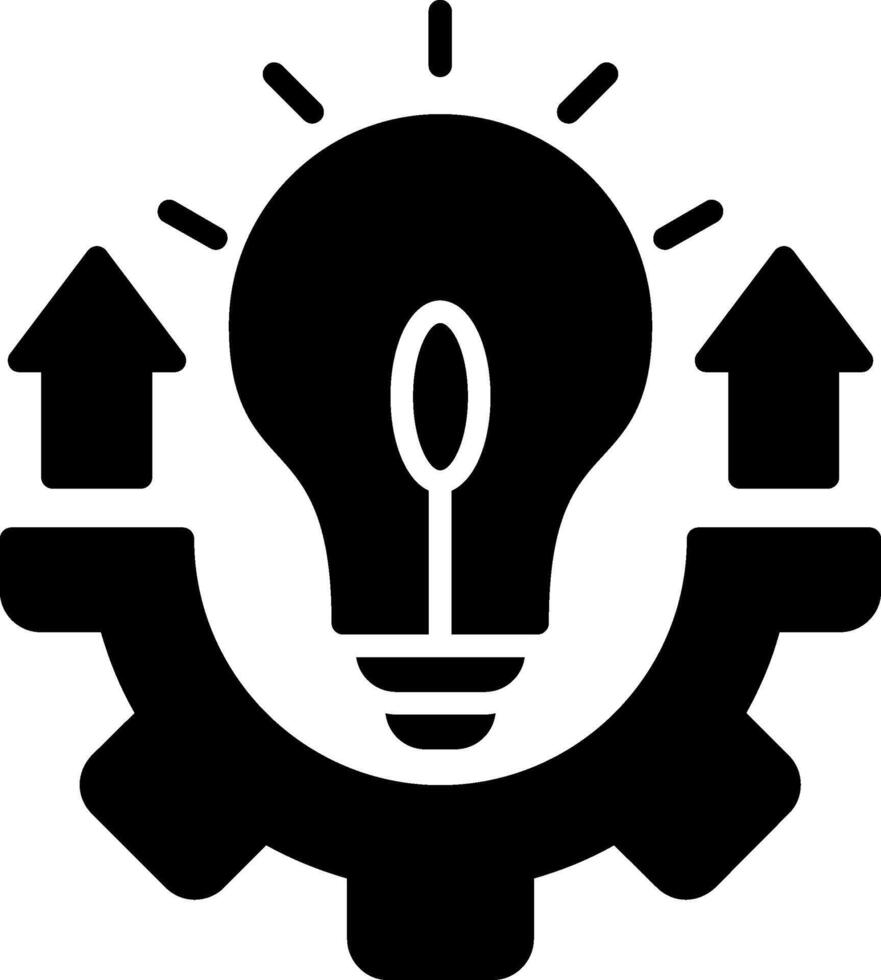 Development Glyph Icon vector