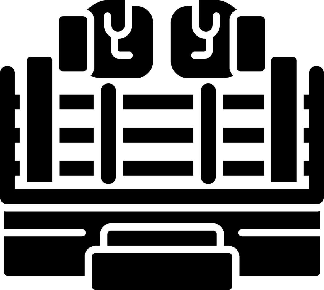 Ring Glyph Icon vector