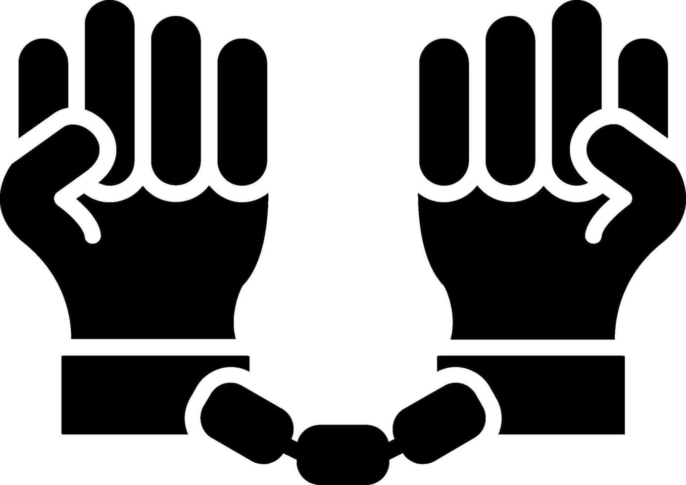 Slave Glyph Icon vector