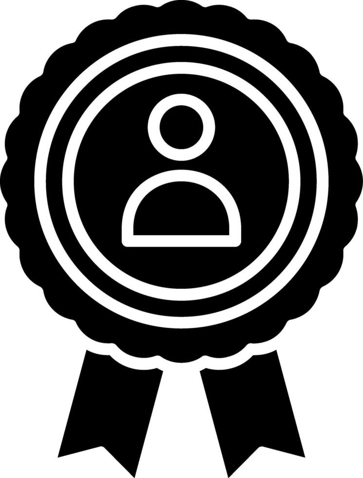 Customer Loyalty Glyph Icon vector