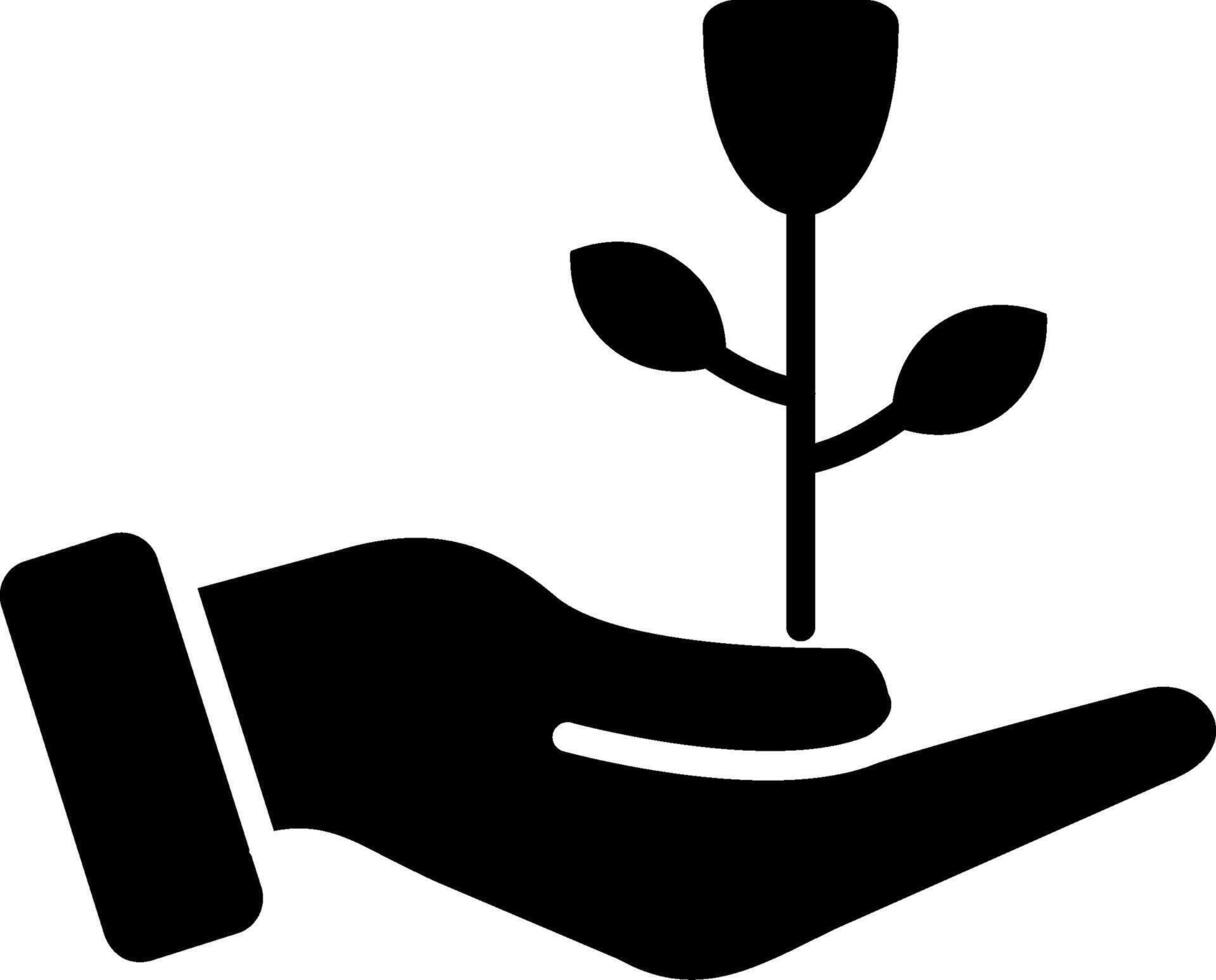 Ecosystem Glyph Icon vector