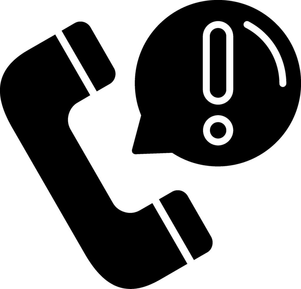 Info Glyph Icon vector