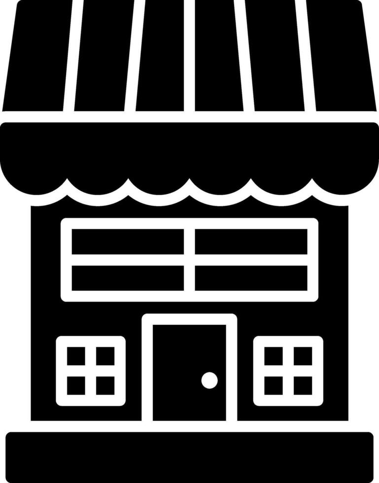 Retail Glyph Icon vector