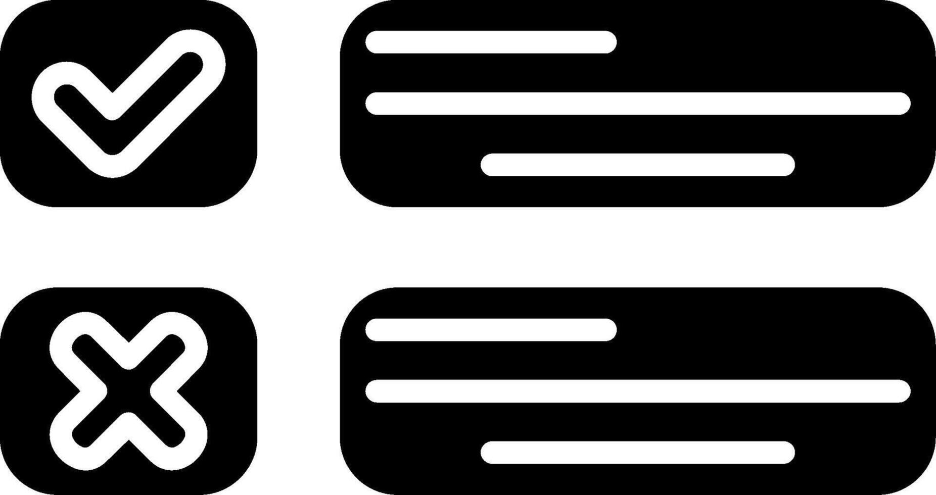 Quality Control Glyph Icon vector