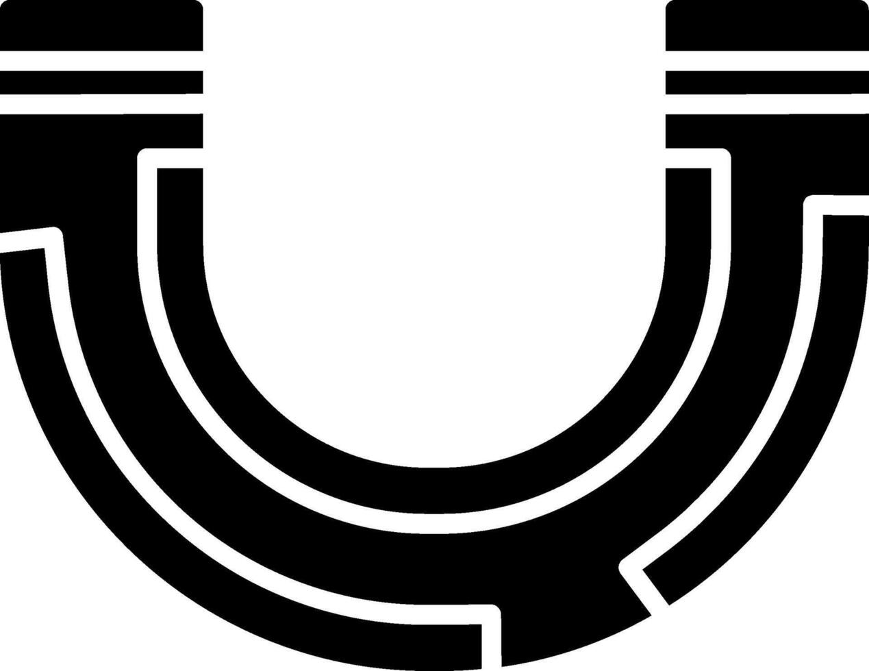 Gum Shield Glyph Icon vector