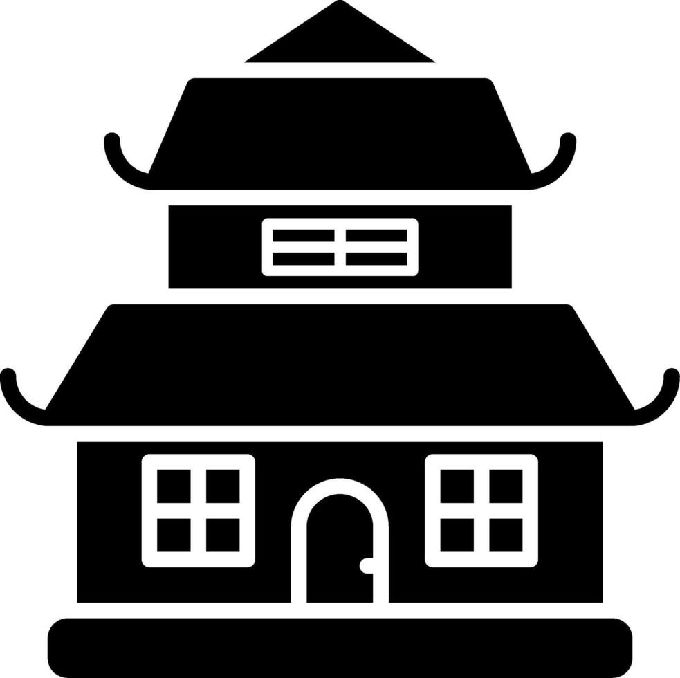 Dojo Glyph Icon vector