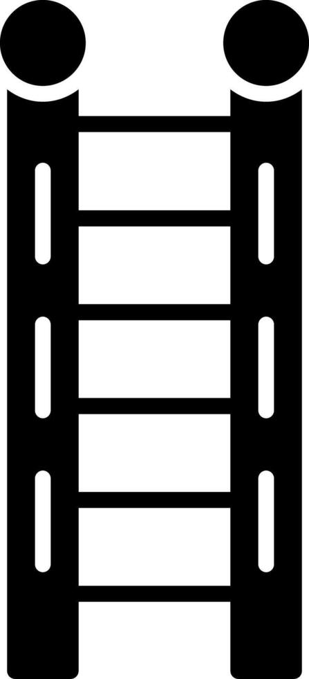 Ladder Glyph Icon vector