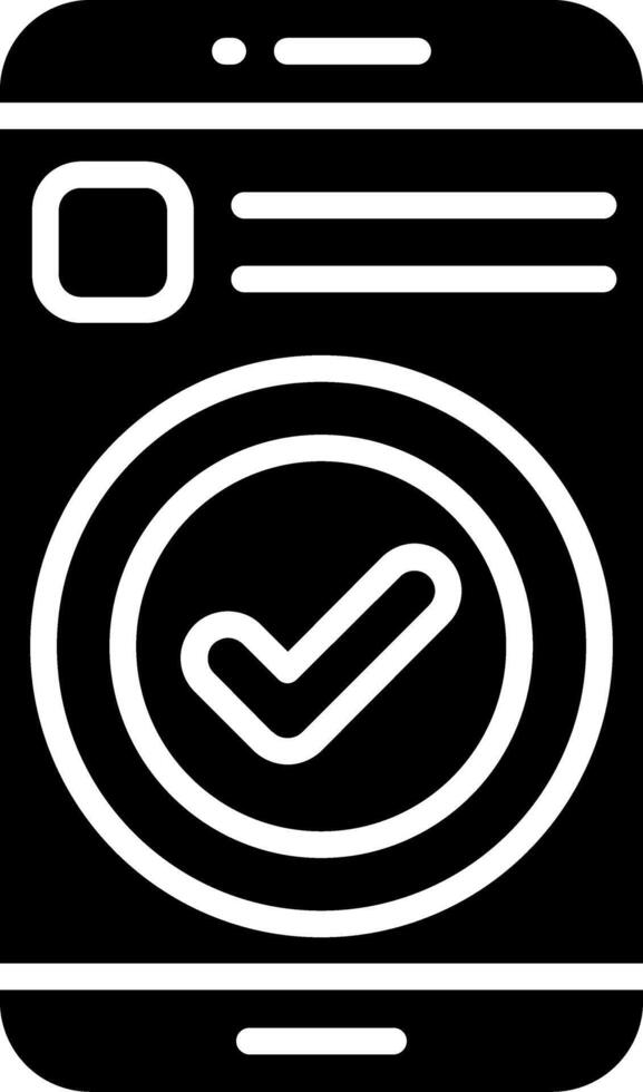Order Glyph Icon vector