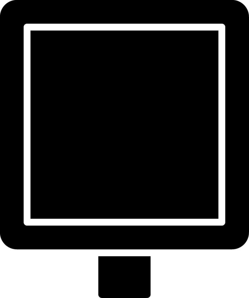 Road Work Glyph Icon vector