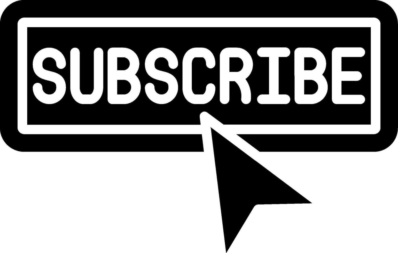 Sub Glyph Icon vector