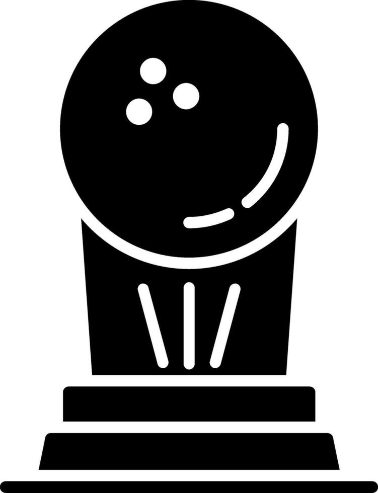 Award Glyph Icon vector