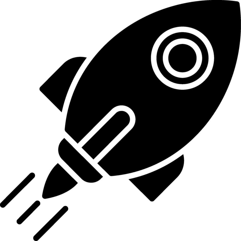 Boost Glyph Icon vector