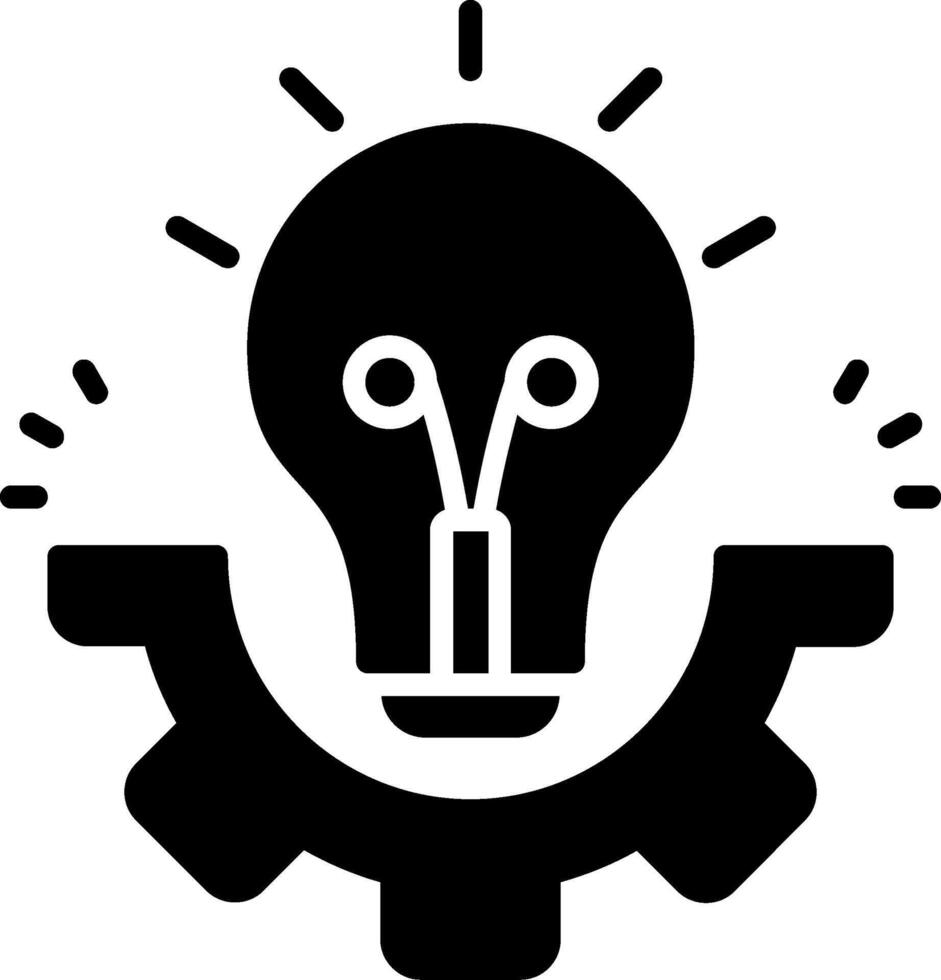 Breakthrough Glyph Icon vector