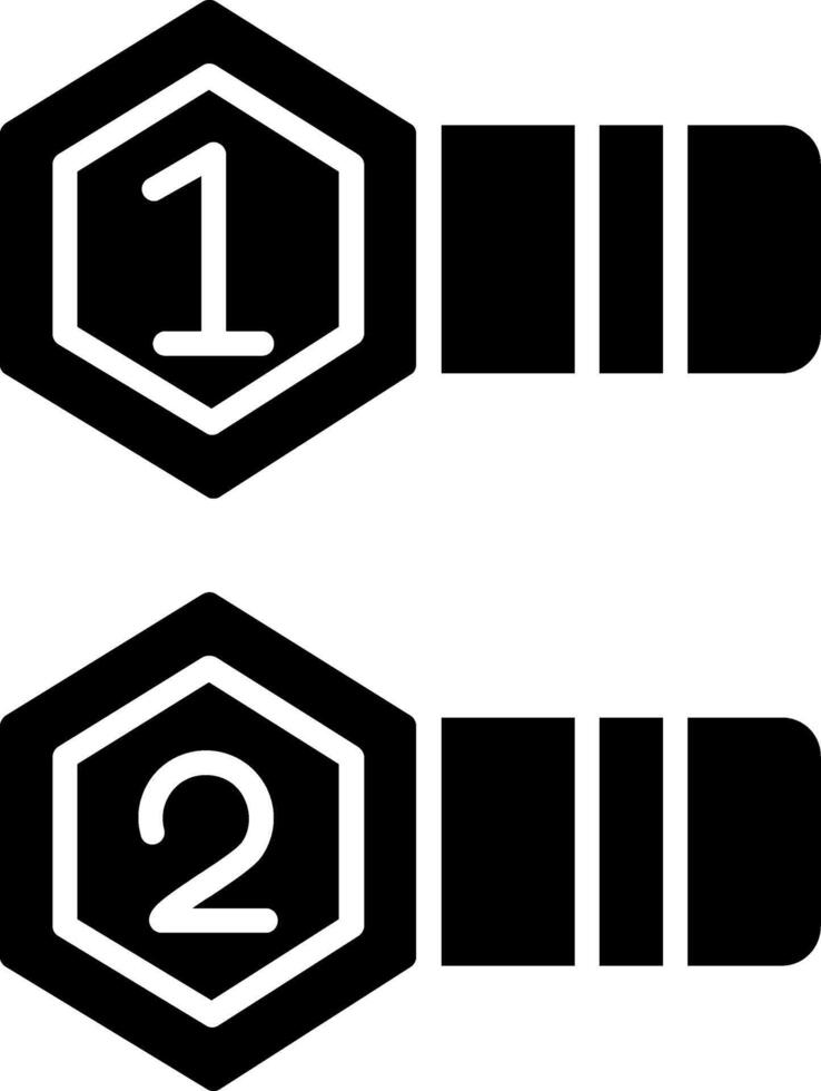 Infographic Elements Glyph Icon vector
