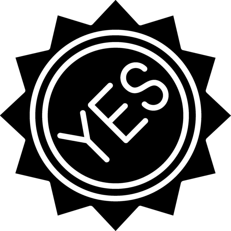Stamp Glyph Icon vector