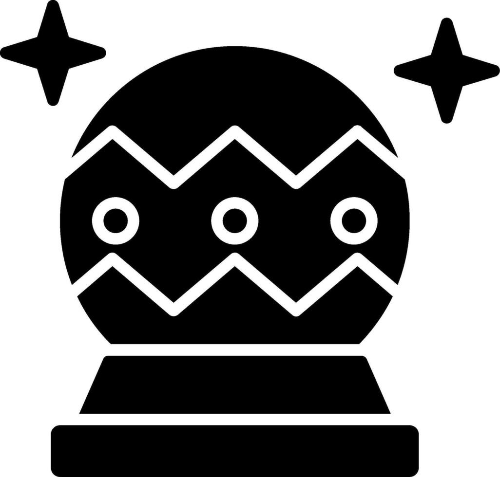 Ball Glyph Icon vector