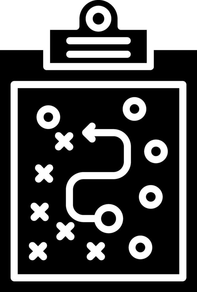 Plan Glyph Icon vector