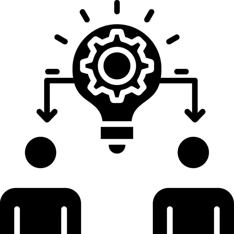 Innovation Glyph Icon vector