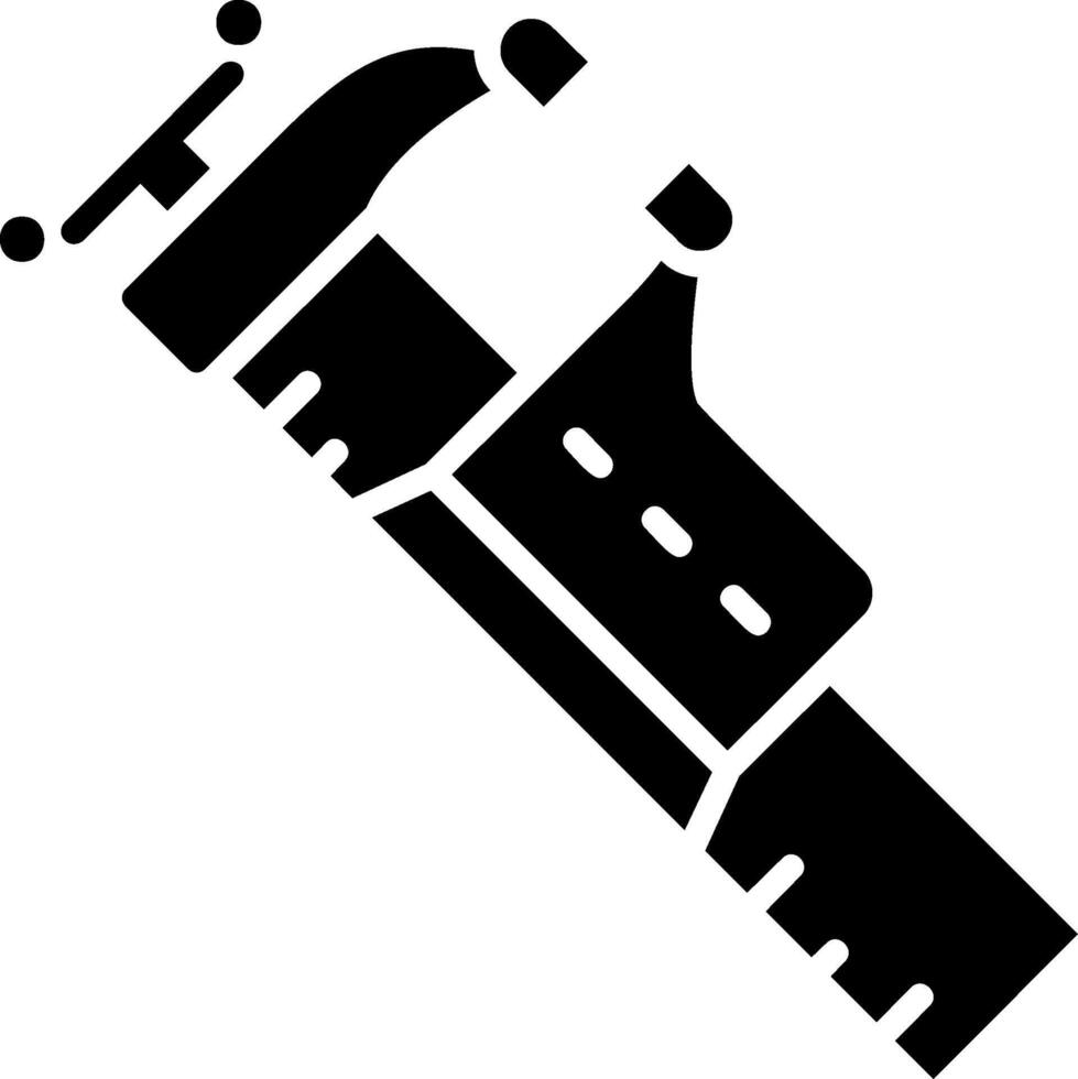 Vise Glyph Icon vector