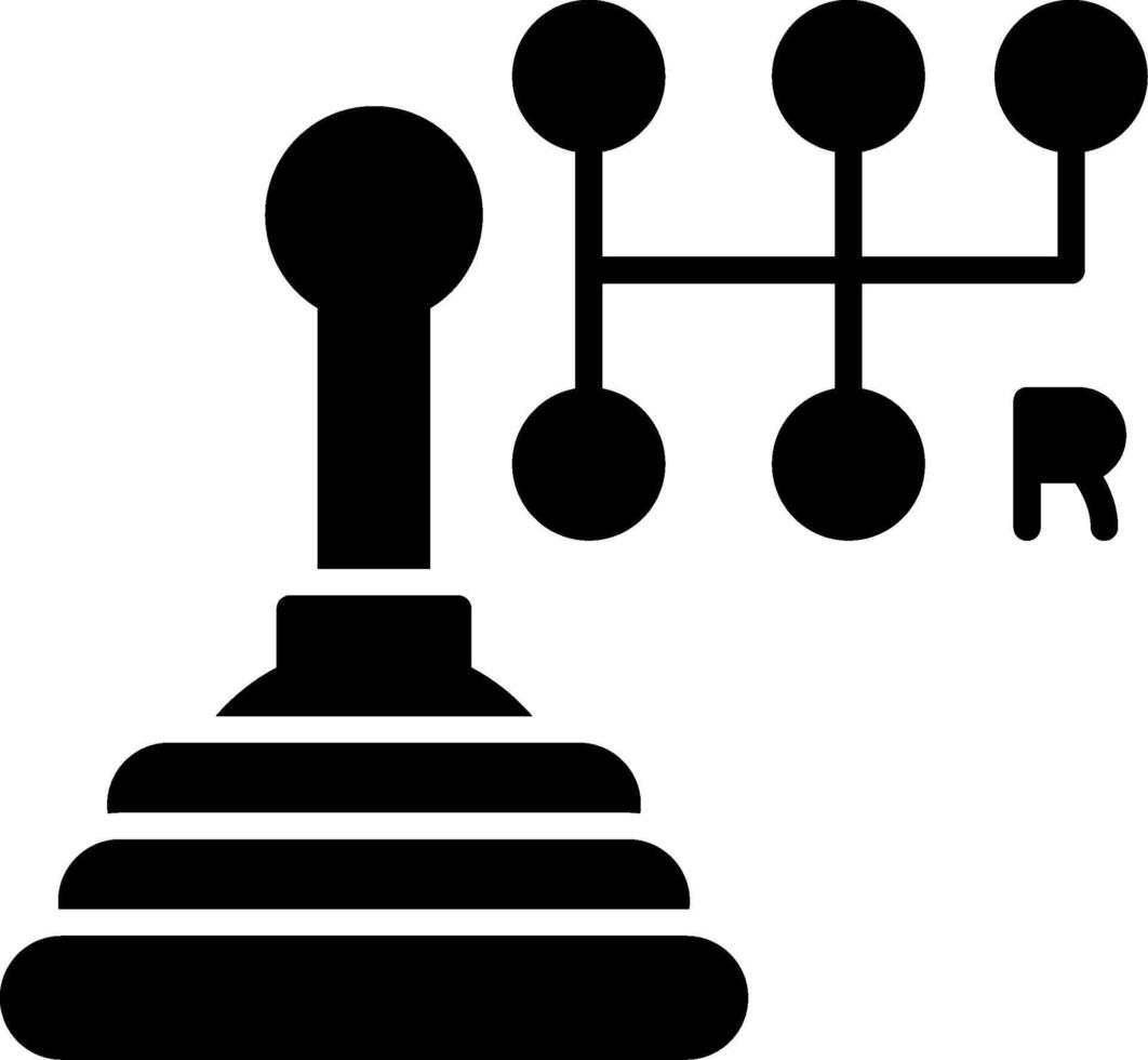 Gear Box Glyph Icon vector