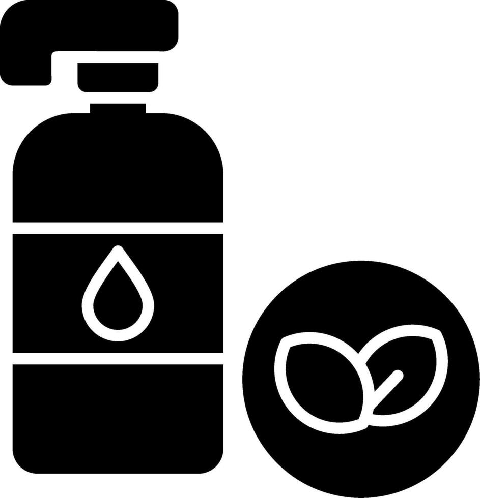 Lotion Glyph Icon vector