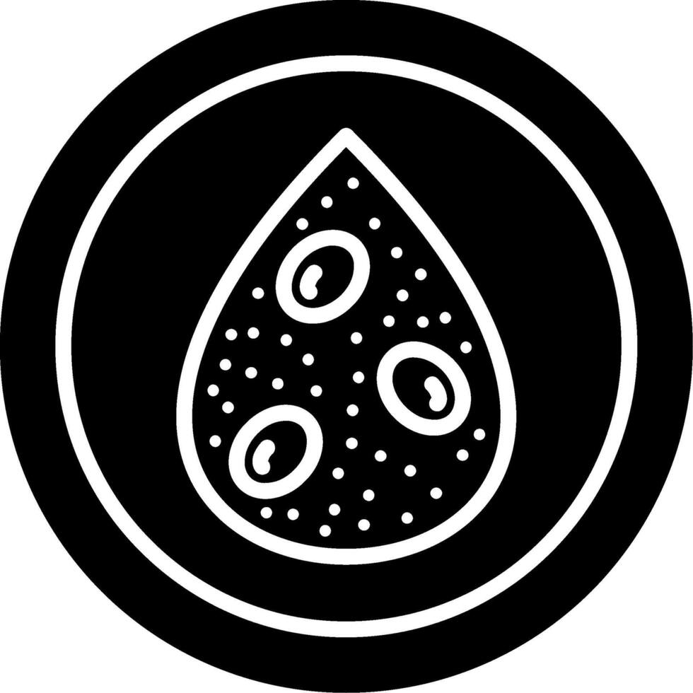 Diabetes Glyph Icon vector