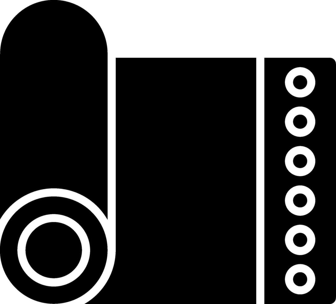 Mat Glyph Icon vector