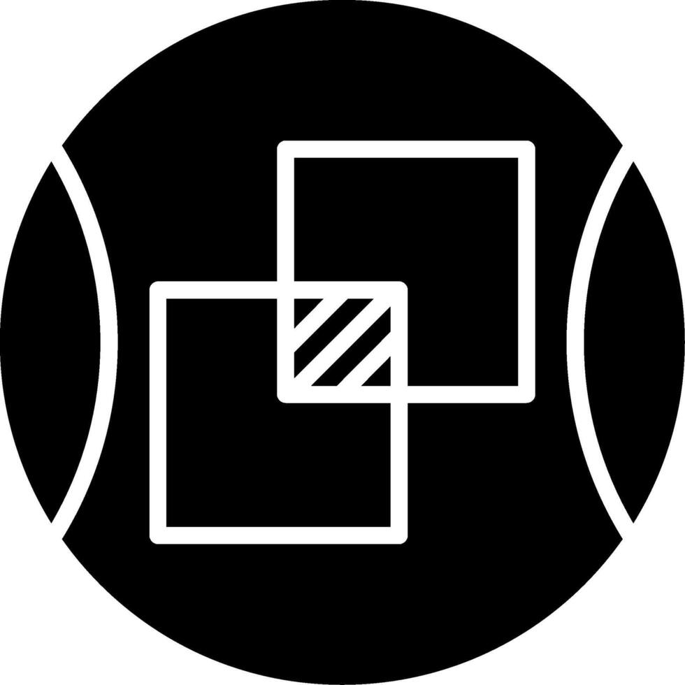 Merge Glyph Icon vector
