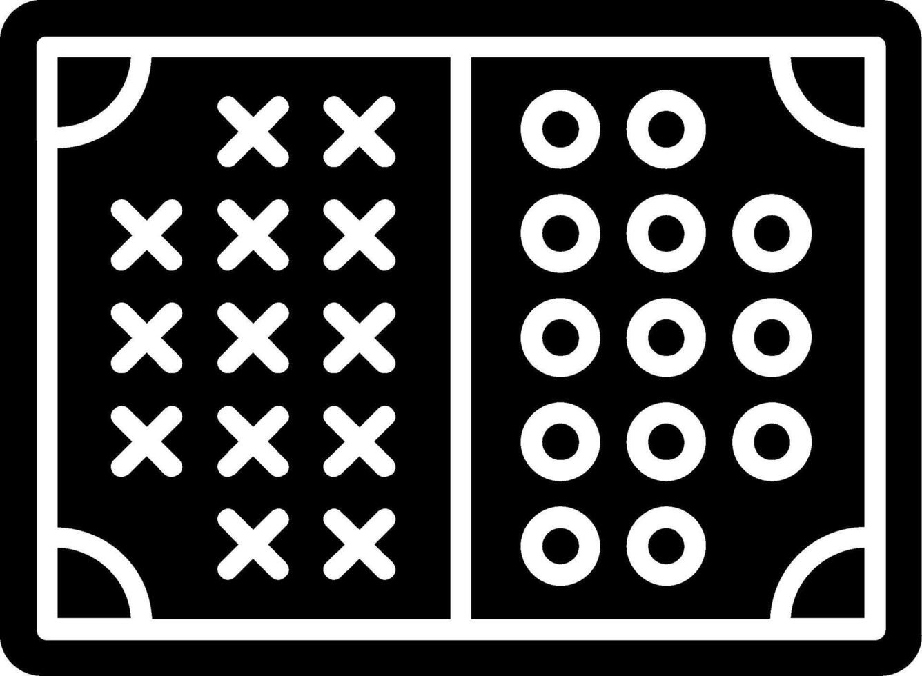 Strategy Glyph Icon vector