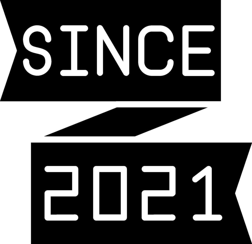 2021 Glyph Icon vector