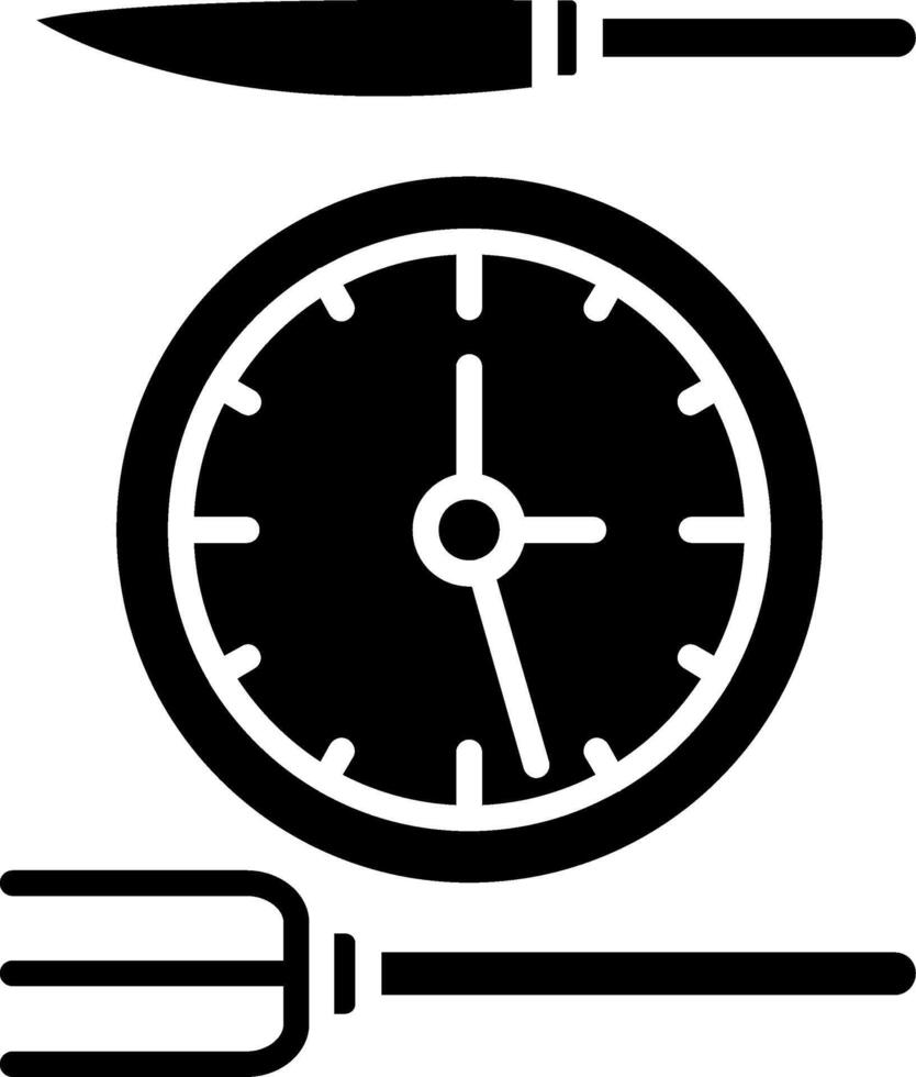 Food Service Glyph Icon vector