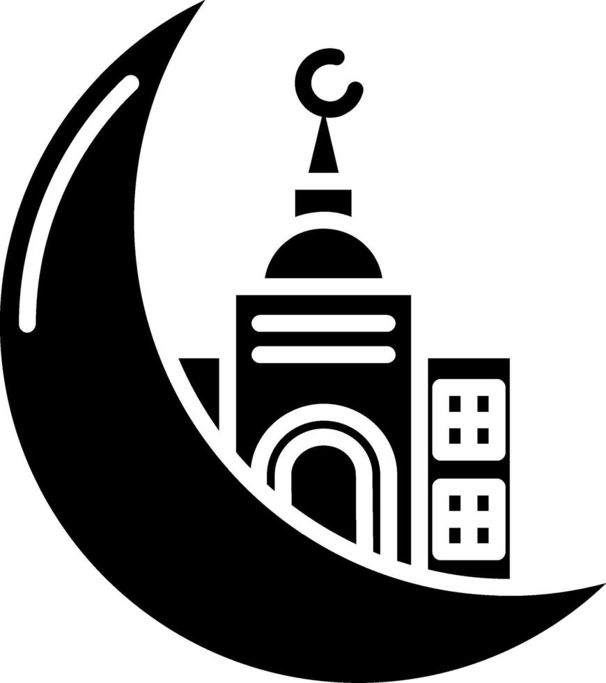 Islam Glyph Icon vector