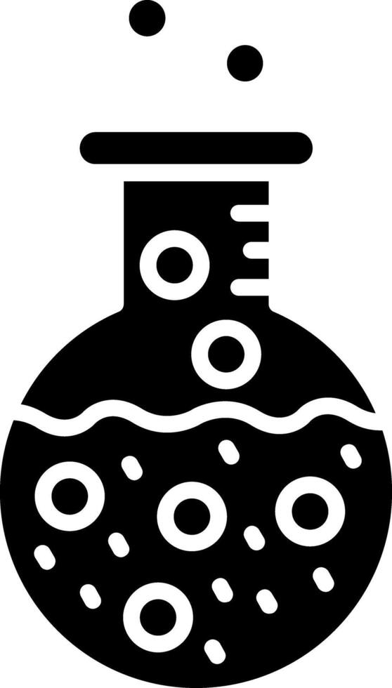 Science Glyph Icon vector