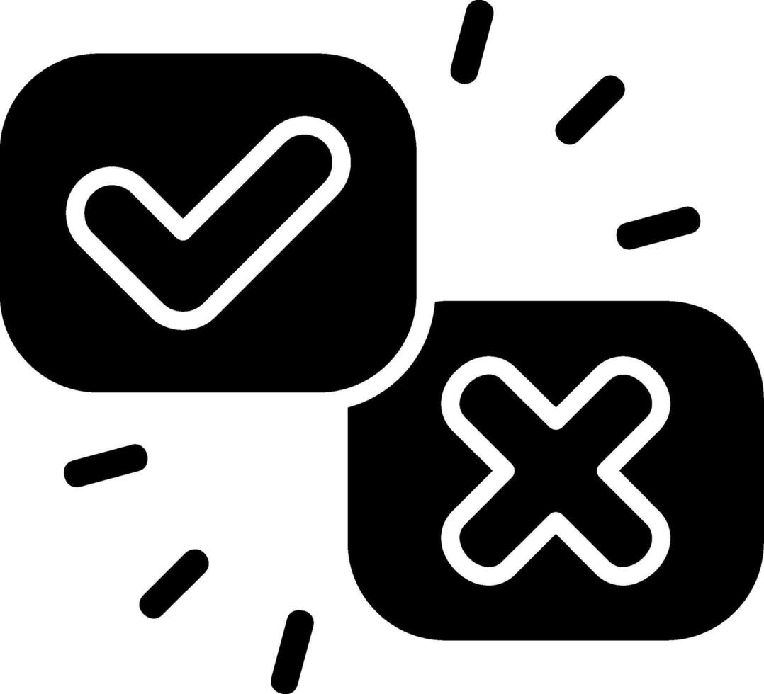 Sign Glyph Icon vector