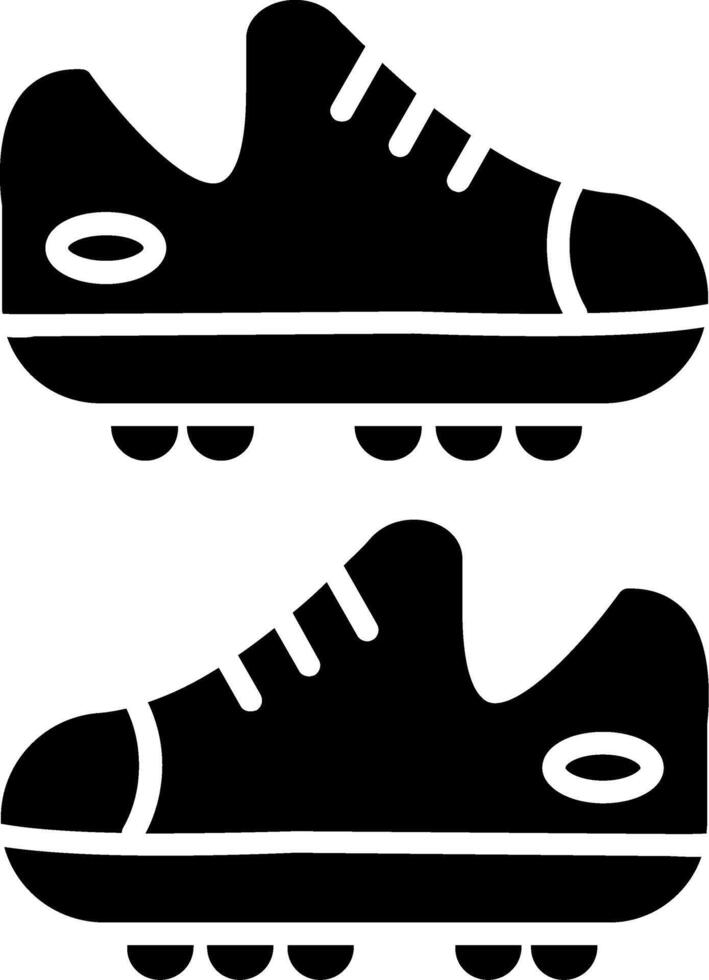 Cleats Glyph Icon vector