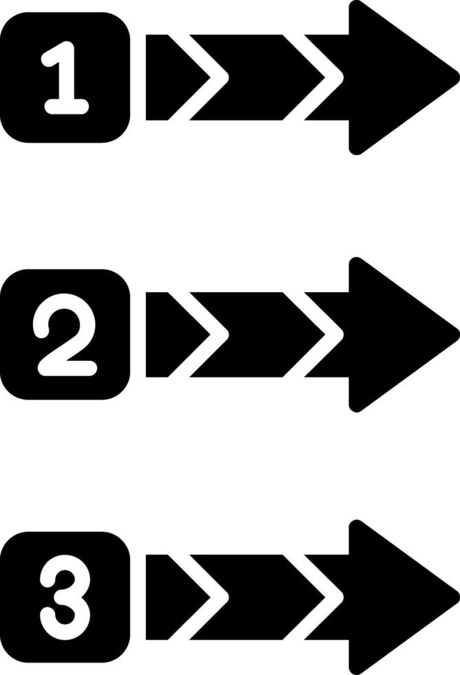 Infographic Elements Glyph Icon vector