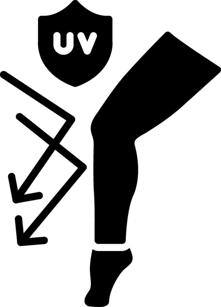 Leggins Glyph Icon vector