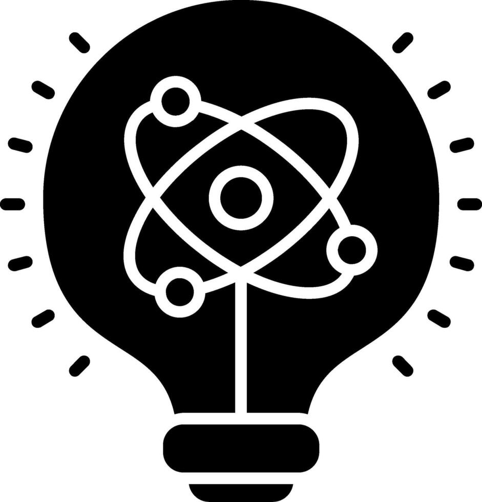 Idea Glyph Icon vector
