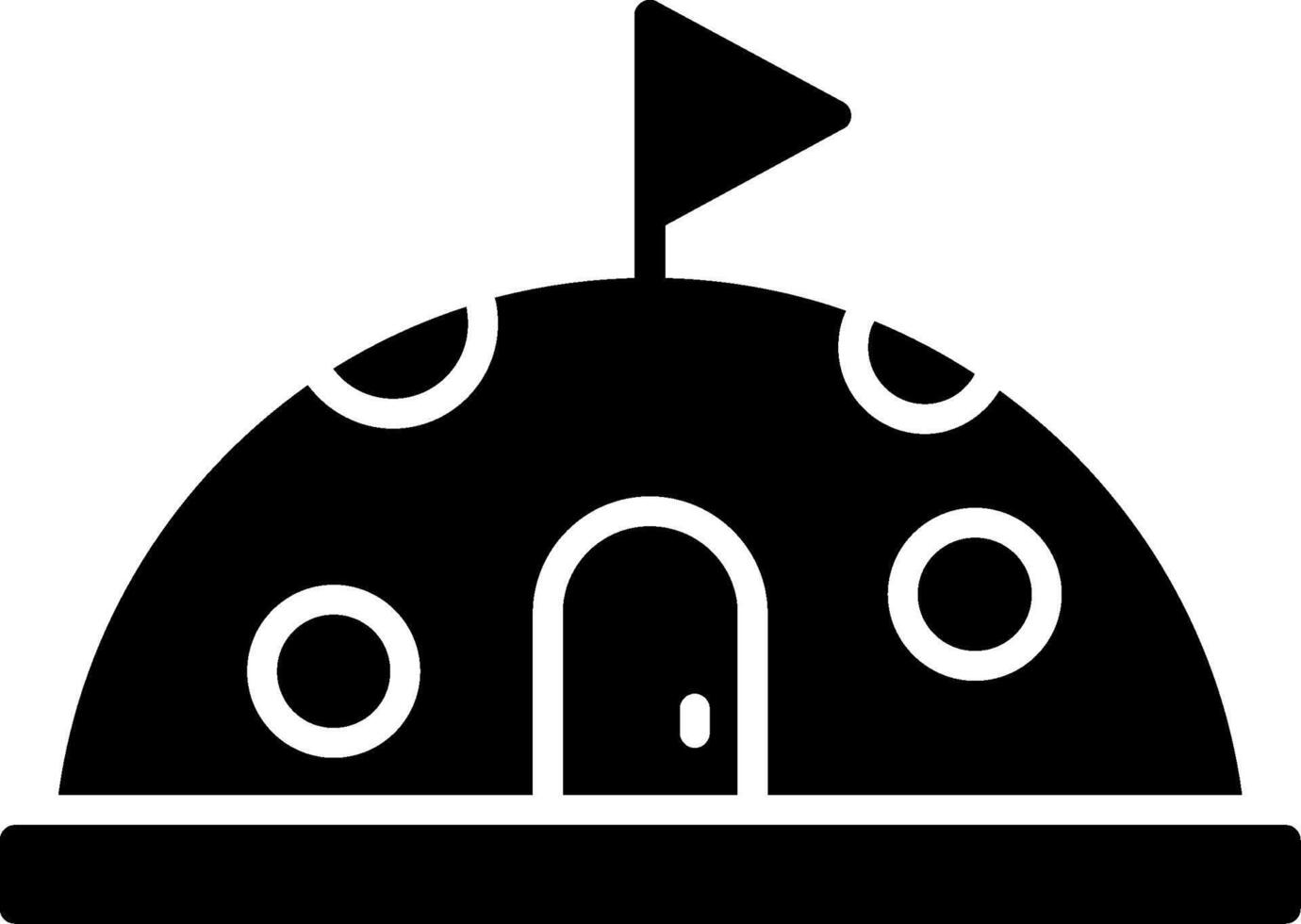 Playground Glyph Icon vector