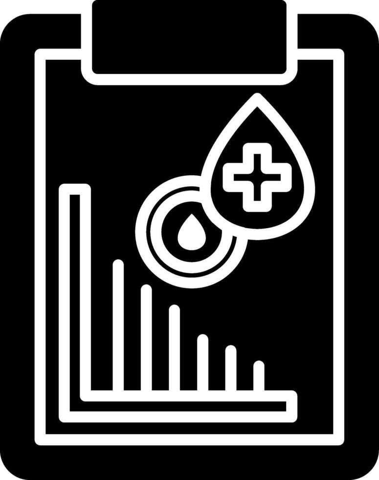 Report Glyph Icon vector