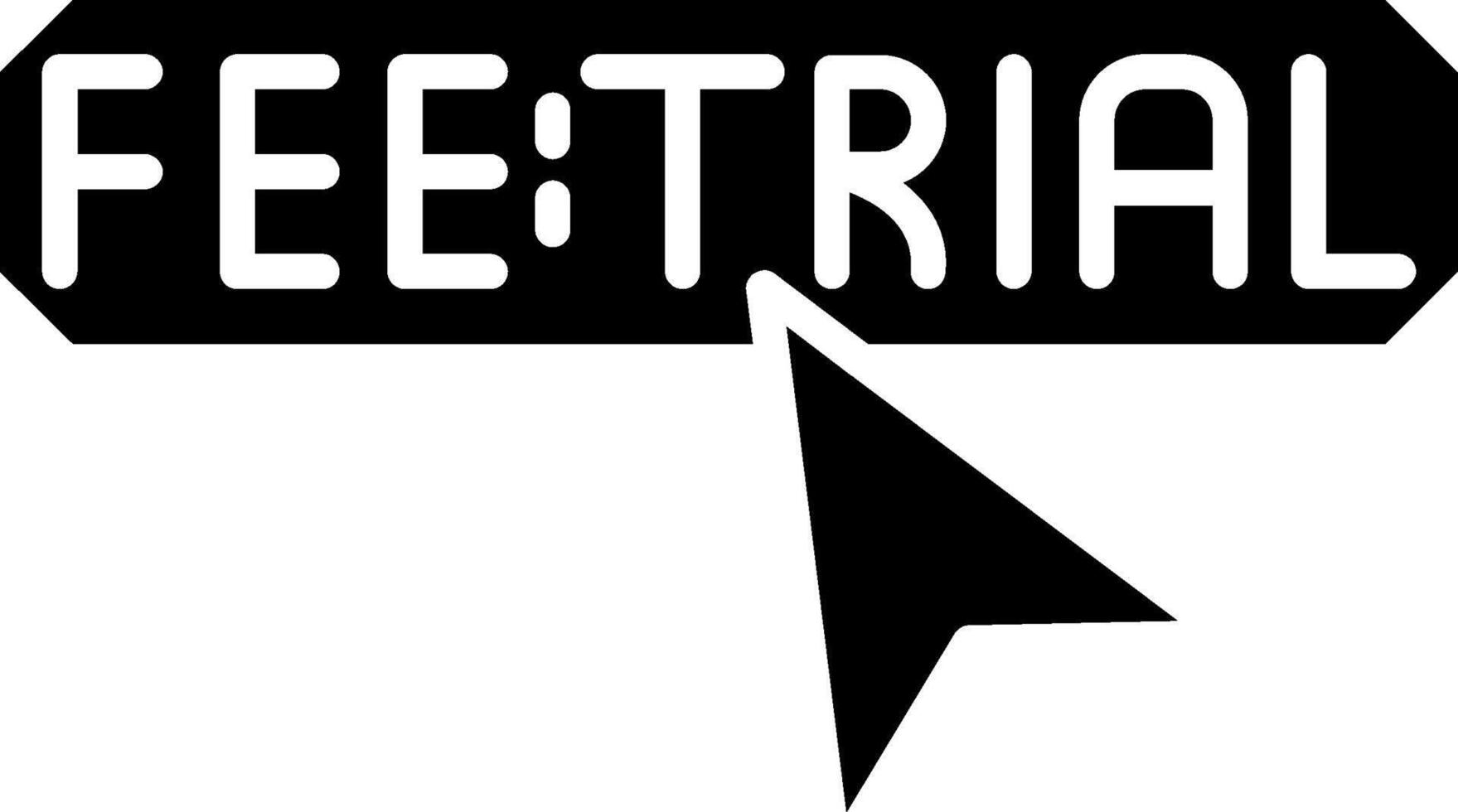 Trial Glyph Icon vector