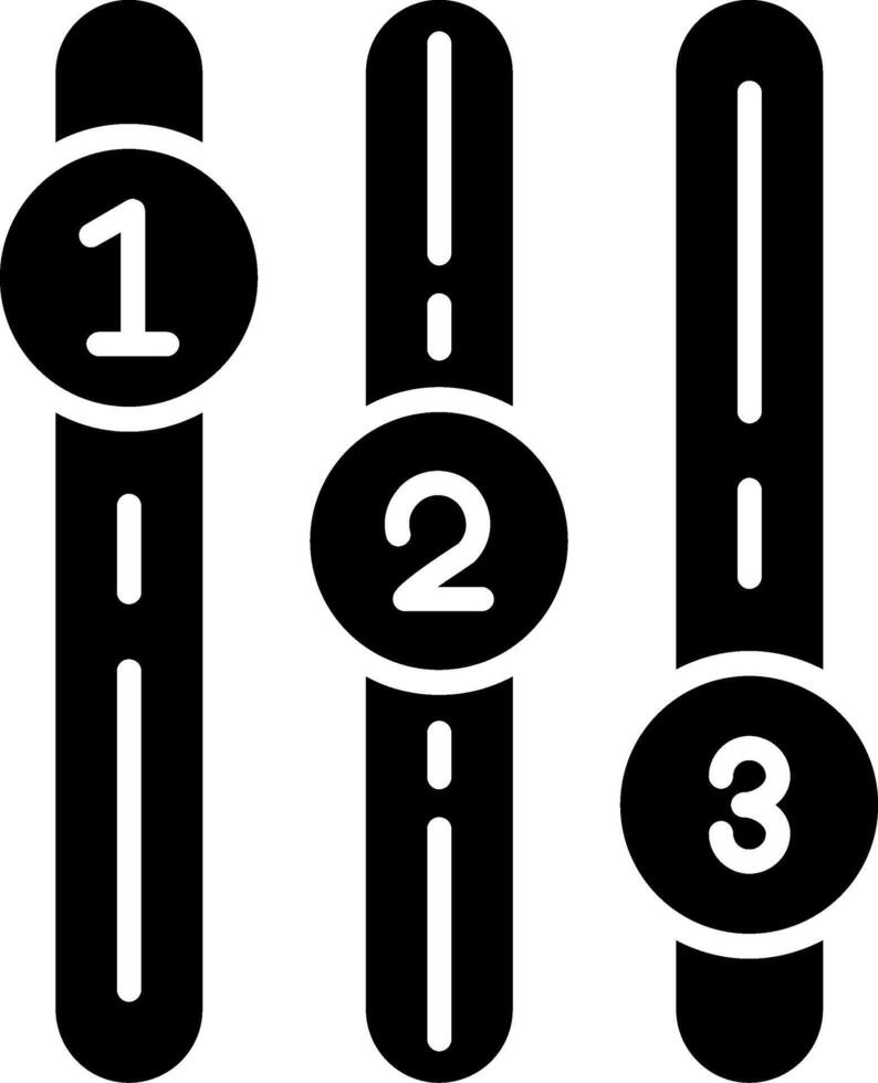 Diagram Glyph Icon vector
