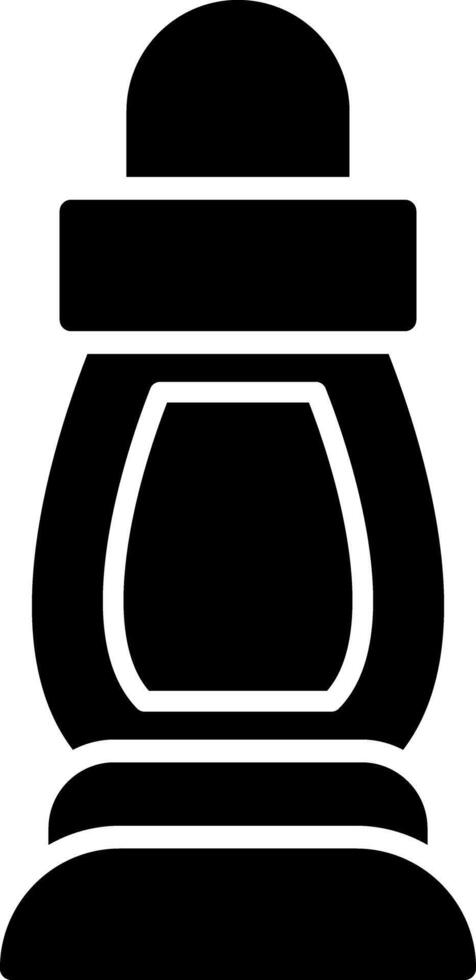 Bishop Glyph Icon vector