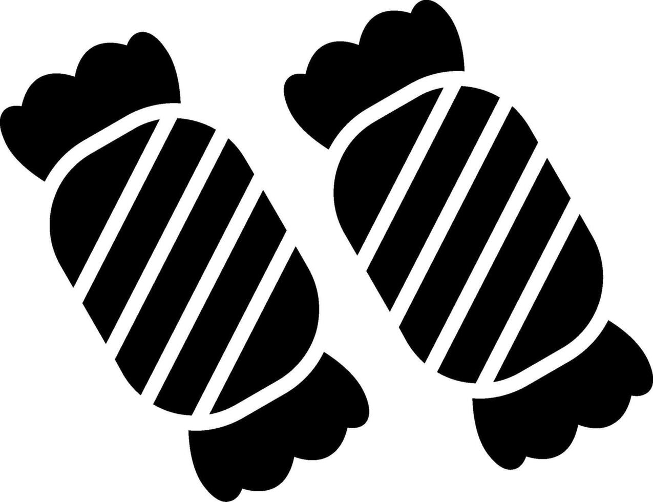 Candy Glyph Icon vector