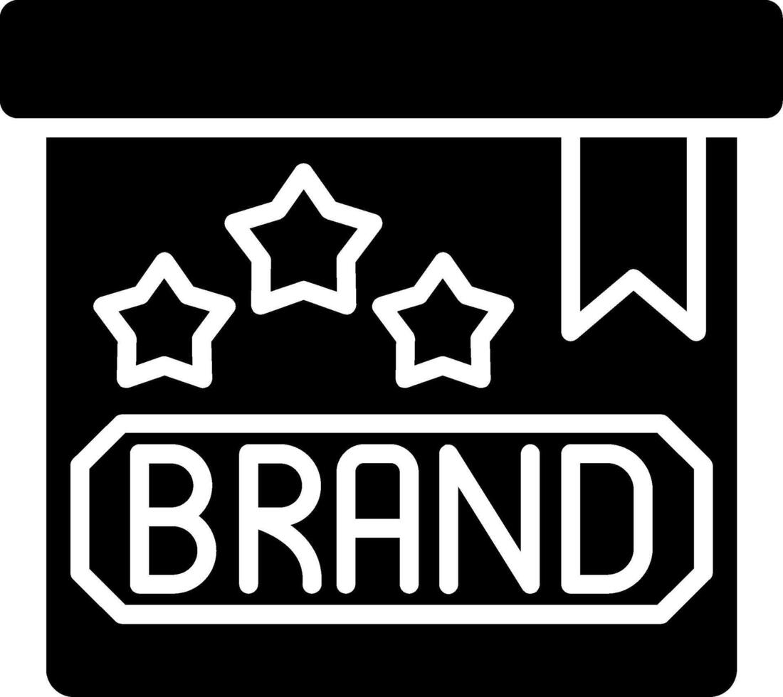 Brand Glyph Icon vector