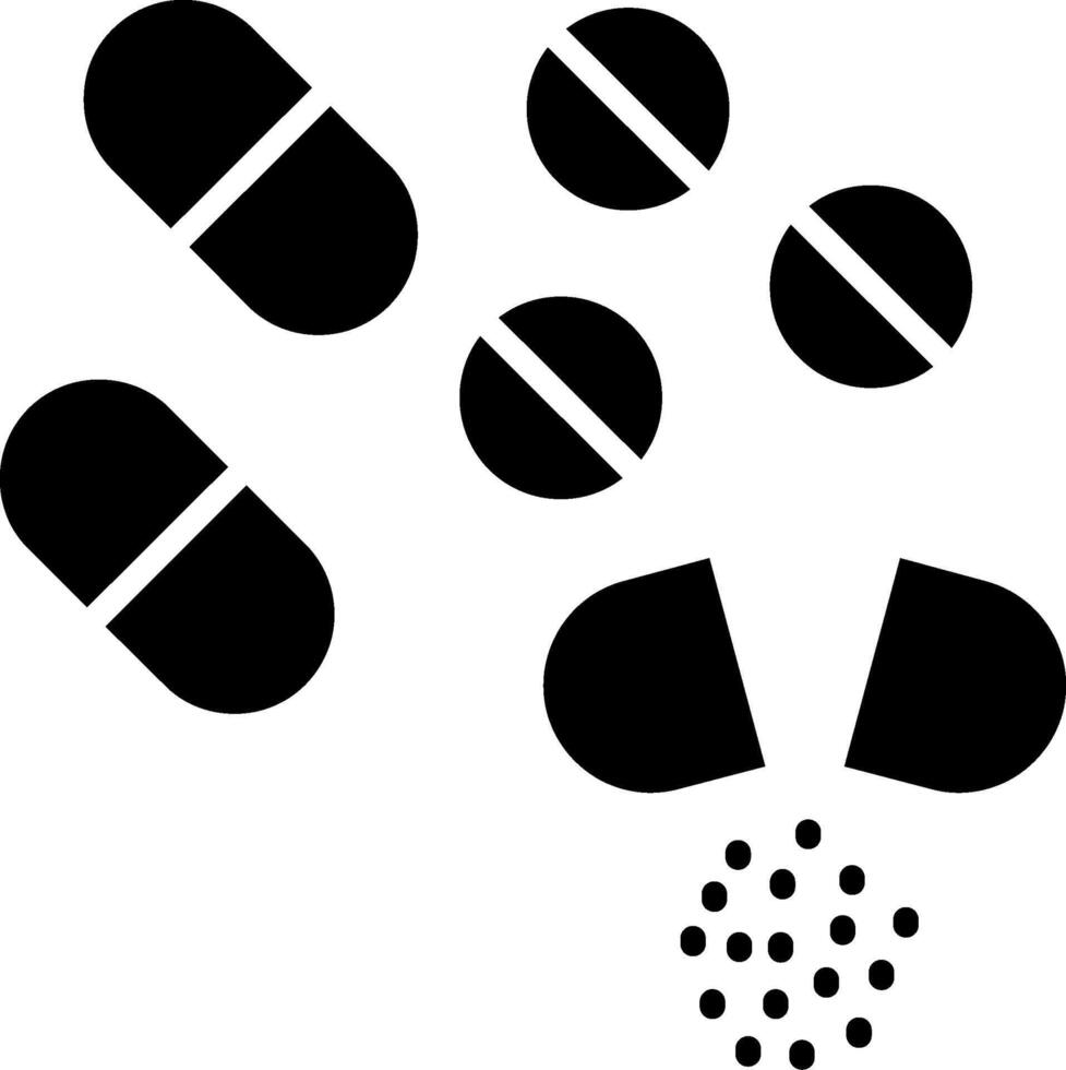 Medicine Glyph Icon vector