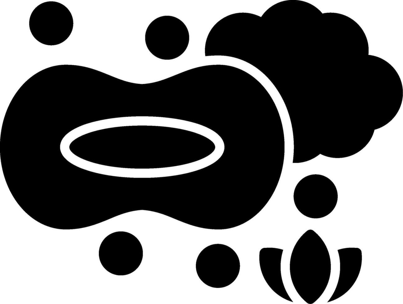 Soap Glyph Icon vector